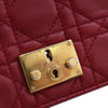 Dior Lambskin Cannage DiorAddict Wristlet Clutch Secondhand