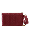 Dior Lambskin Cannage DiorAddict Wristlet Clutch Secondhand