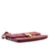 Dior Lambskin Cannage DiorAddict Wristlet Clutch Secondhand