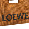 LOEWE Small Raffia Font Tote Secondhand