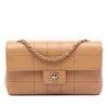 Chanel Chocolate Bar Lambskin East West Flap Secondhand