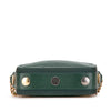 Chanel Stitched Calfskin and Grosgrain Button Up Double Zip Camera Bag Secondhand