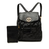 Chanel Large CC Quilted Lambskin Drawstring Backpack Secondhand
