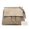 Chloé Medium Calfskin and Suede Faye Crossbody Secondhand
