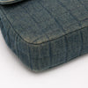 Chanel Reissue 2.55 Chocolate Bar Denim Top Handle Flap Secondhand