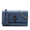 Gucci Medium Leather Miss Bamboo Crossbody Secondhand