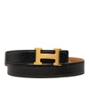 Hermès Box Calf Constance H Reversible Belt Secondhand