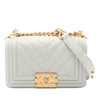 Chanel Small Chevron Caviar Boy Flap Secondhand