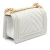 Chanel Small Chevron Caviar Boy Flap Secondhand