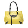 Balenciaga Mini Bicolor Leather Papier A4 Zip Around Tote Secondhand
