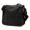 Fendi Small Zucchino Canvas F Charm Crossbody Secondhand
