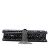 Saint Laurent Metallic Glitter Monogram Kate Tassel Chain Wallet Secondhand