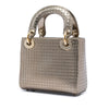 Dior Mini Metallic Patent Microcannage Lady Dior Secondhand