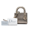 Dior Mini Metallic Patent Microcannage Lady Dior Secondhand