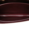 Saint Laurent Croc Embossed Leather Monogram Cassandra Clasp Bag Secondhand