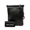 Saint Laurent Antiqued Lambskin Sid Flat Crossbody Secondhand