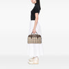 Burberry House Check Canvas Boston Bag Secondhand