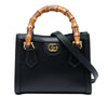 Gucci Small Calfskin Bamboo Diana Satchel Secondhand