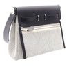 Hermès Military Toile and Vache Hunter Herbag Zip 20 Secondhand