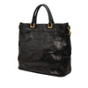Prada Glace Calf Open Convertible Tote Secondhand