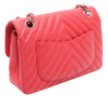 Chanel Medium Classic Chevron Caviar Double Flap Secondhand