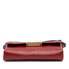 Burberry Embossed Grain Check Leather Langley Crossbody Secondhand
