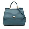 Dolce & Gabbana Large Dauphine Calfskin Miss Sicily Satchel Secondhand