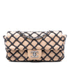 Chanel Small Calfskin Canebiers Net Flap Secondhand