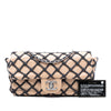 Chanel Small Calfskin Canebiers Net Flap Secondhand