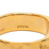 Louis Vuitton Gold Plated Monogram Ring Secondhand