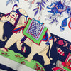 Hermès Fantaisies Indiennes Silk Scarf 90 Secondhand