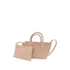 Bottega Veneta Mini Lambskin Intreccio Cabat Tote Secondhand