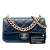 Chanel Small Quilted Calfskin Straight Lined Flap Secondhand