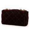 Chloé Small Quilted Velvet Heritage Shoulder Bag Secondhand
