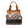 Burberry Prorsum Woven Leather Check Tote Secondhand