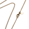 Secondhand Chanel Gold Plated Strass CC Faux Pearl Drop Pendant Necklace