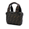 Fendi Mini Zucca Canvas Handbag Secondhand