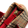 Burberry Haymarket Check Canvas Tote Secondhand