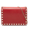 Valentino Leather Rockstud Chain Pouch Secondhand
