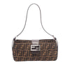 Fendi Zucca Canvas Shoulder Bag Secondhand
