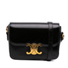 Secondhand Celine Teen Shiny Calfskin Triomphe Crossbody