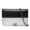 Chanel Bicolor Calfskin Boy Wallet On Chain Secondhand