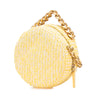 Secondhand Chanel Tweed 19 Round Clutch with Chain