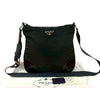 Prada Leather Trimmed Tessuto Zip Top Crossbody Secondhand