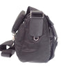 Prada Saffiano Trimmed Re Nylon Double Buckle Messenger Bag Secondhand