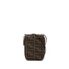 Fendi Zucca Canvas Zip Wallet on Strap Secondhand