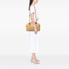 Gucci Calfskin Bamboo Bar Satchel Secondhand