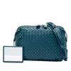 Bottega Veneta Mini Nappa Intrecciato Nodini Double Zip Crossbody Secondhand