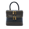 Celine Macadam Coated Canvas Double Zip Vanity Bag Secondhand