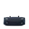Prada Soft Calf Trimmed Tessuto Zip Top Satchel Secondhand